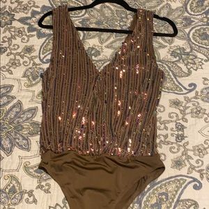 Sequin bodysuit